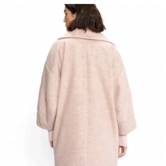 Ted Baker Jjuliet Oversized Cocoon Coat Italian Fabric NWT - Picture 2 of 4